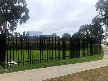 Industrial Fence and Gate 1